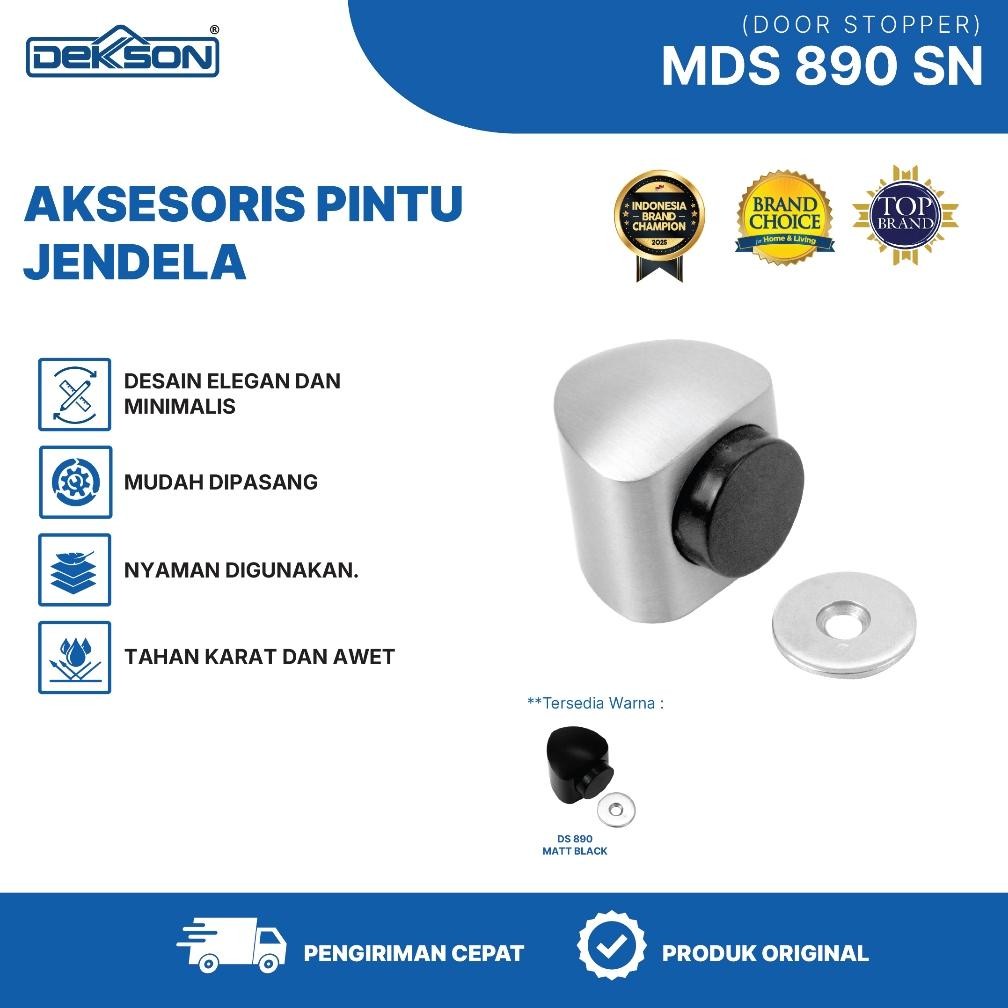 Dekkson Penahan Pintu Magnetic Door Stoper MDS 890 Silver Hitam