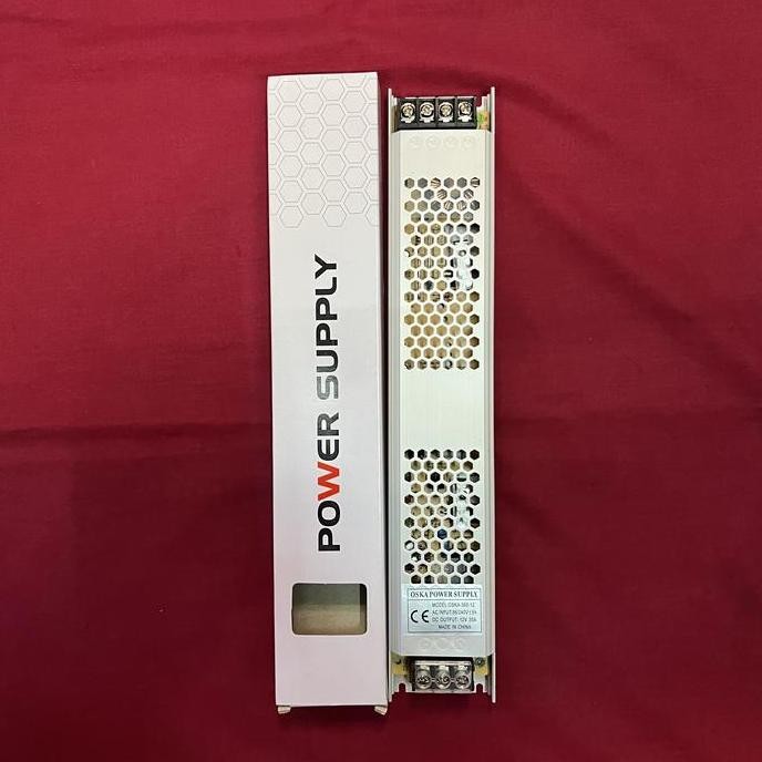 Power Suply Supply Trafo Adaptor Jaring Tipis 30A Amper 12V Volt Slim ASLI