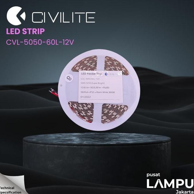Civilite 5050 Led Strip 12Volt Indoor