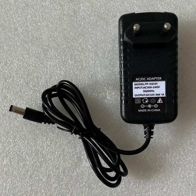 AC/DC ADAPTOR DC 12V 1A model TP-XG121 RESTOCK
