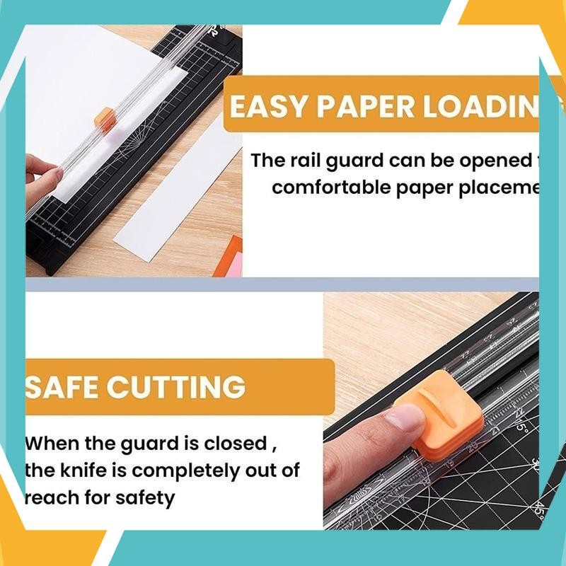 

Promo Alat Potong Kertas Paper Cutter Paper Trimmer Kertas A4 Pemotong Kertas Portabel 12 Inci | Pemangkas Kertas dengan 5 Pisau Pemotong GRATIS Termasuk! UAO-22