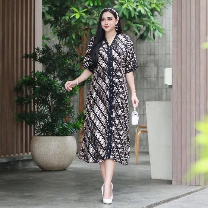 [Djuragan Daster] Daster Motif SENO SOGAN ORIGINAL LD 120cm BY ALESHA BATIK Busui Wanita Rayon daste