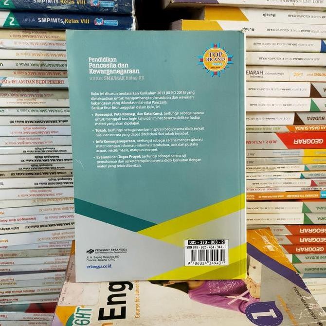 PPKN untuk SMk kelas 12 ki kd k13 Erlangga Redy 