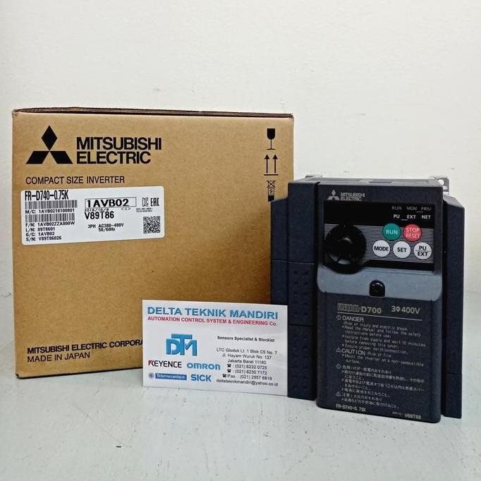 Inverter Mitsubishi FR-D740-0.75K