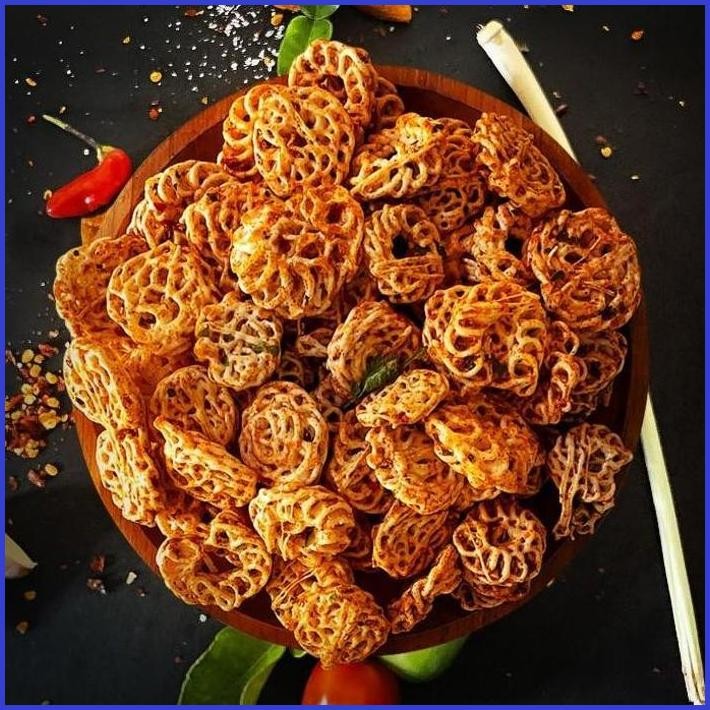 

PROMO YASNACK KERUPUK SEBLAK RAFAEL PEDAS JERUK RENYAH 500 GR