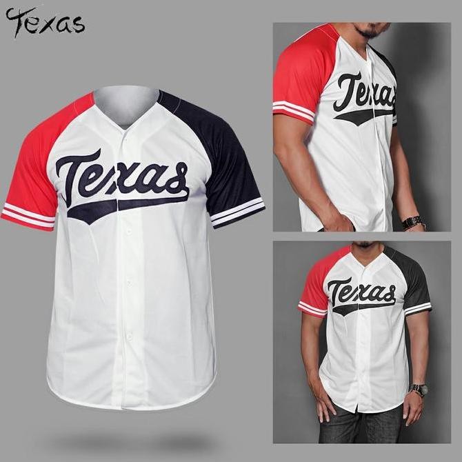Jersey Baseball - Baju Baseball Wanita & Pria Texas