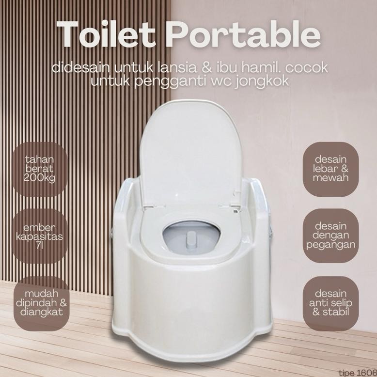 Terlaris | Terbaru | Best Seller | Termurah Wc Mobile Toilet Portable Kloset Portable Closet Portabl