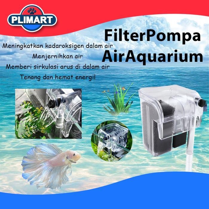 RAS Filter aquarium Filter air aquarium Pompa aquarium mini Filter eksternal tangki ikan akuarium ai