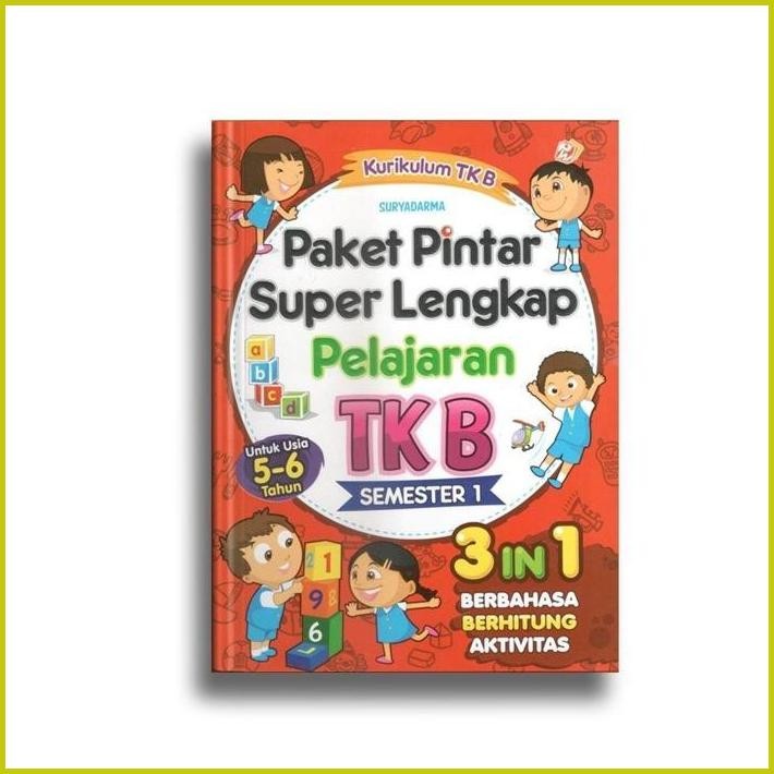 

BUKU PAKET PINTAR SUPER LENGKAP PELAJARAN TK B SEMESTER 1 3IN1