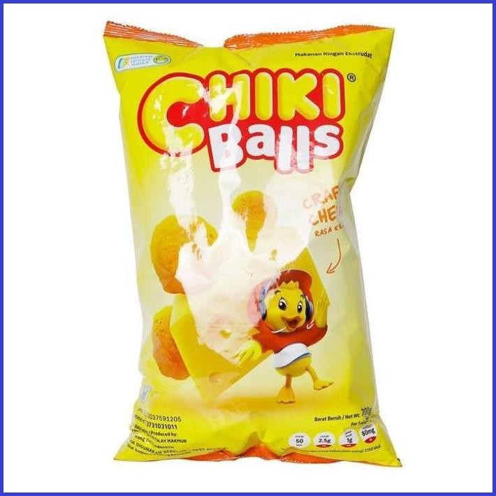 

CHIKI BALLS CRAFTY CHEESE 200 GRAM