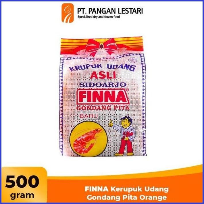 

FINNA KERUPUK UDANG GONDANG PITA ORANGE