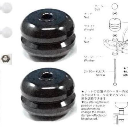 rep tamiya pemberat galon kecil , mas damper kecil