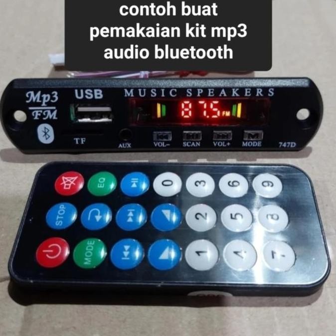 REMOTE MP3 PLAYER REMOT MP3 USB REMOT BLUETOOTH BT BOK MUSIK MUZIK SPEAKER AKTIF AKTIVE KONTROL REMO