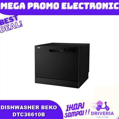PROMO DISHWASHER BEKO MESIN CUCI PIRING DTC36610B BEKO DTC-36610B