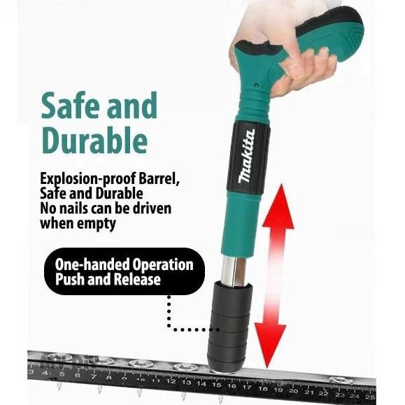 

INSTAN MINI STAPLER PAKU BESI RAMSET STAMP ALAT TEMBAK BETON BAJA DINDING SEMEN LARIS