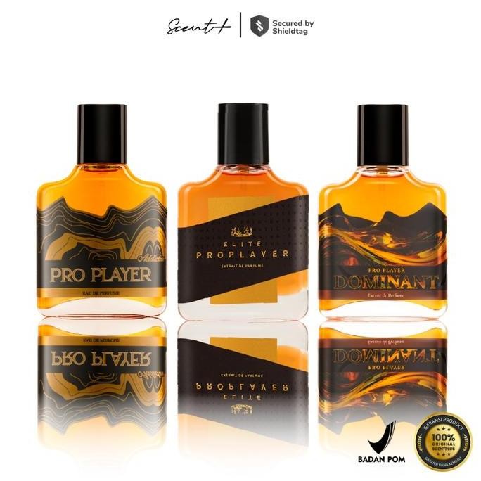 (BUY 1 GET 3) Parfum Proplayer ELITE ~ DOMINANT ~ ADDICTIVE - Original EDP - Parfum Pria Terlaris