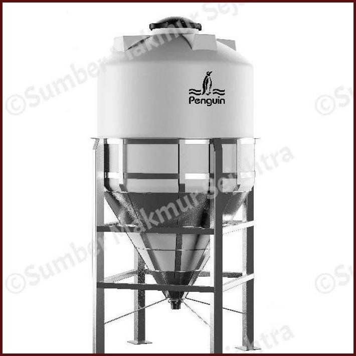 READY STOCK TANGKI AIR / TANDON / TOREN SILO TANK PENGUIN 8000 LITER - TV 800 TERLARIS