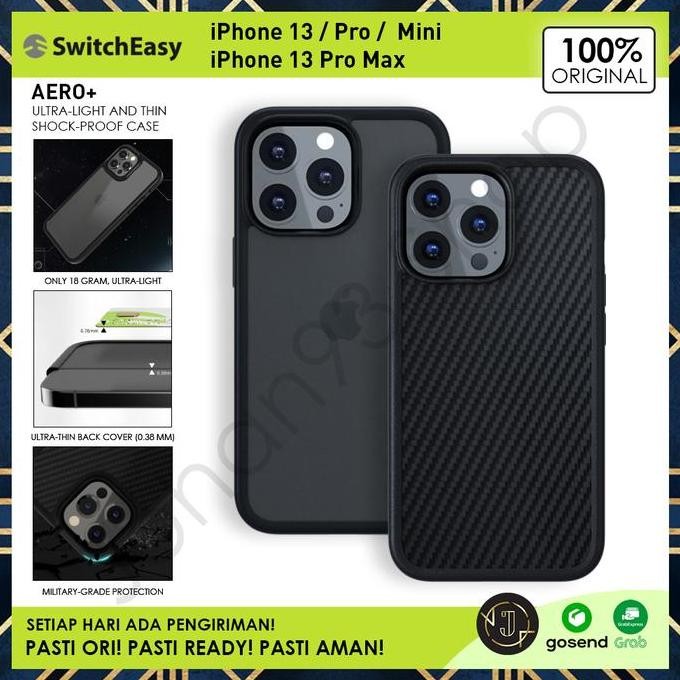 NEW SwitchEasy AERO+ Plus Ultra-Light Case iPhone 13 / Pro / Max / Mini