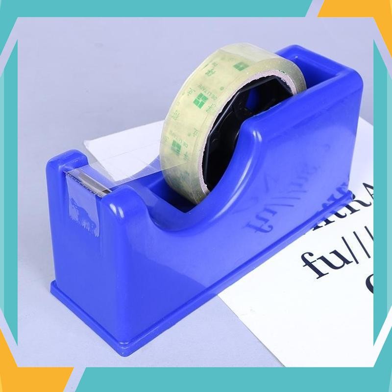 

Bisa COD Dispenser Isolasi Besar Tugas Berat dengan Cutter - Alat Kantor Stationery Office Supplies, Heavy Duty Tape Dispenser Warna Acak (Merah/Hitam/Biru) PUX-98