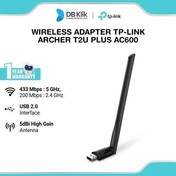 Tp-Link Wireless Adapter Tp Link Archer T2U Plus Ac600 - Tplink T2U+ Dual Band