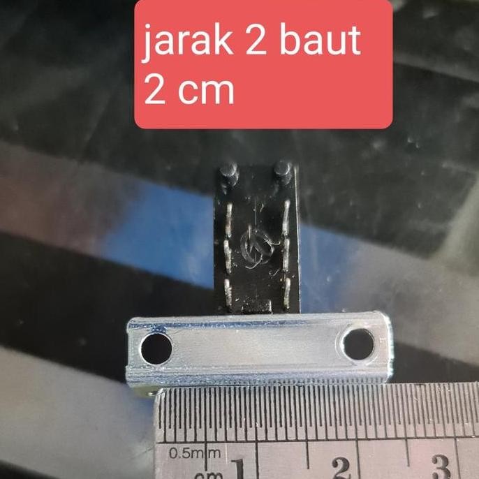 SAKLAR DPDT SWITCH DPDT TOMBOL DPDT 2X3 6PIN 6P