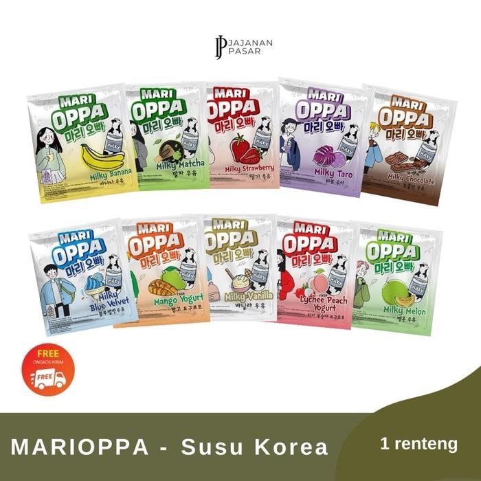 

DD MariOPPA Minuman Sachet 1 Renceng /12pcs All Variant Susu Drink