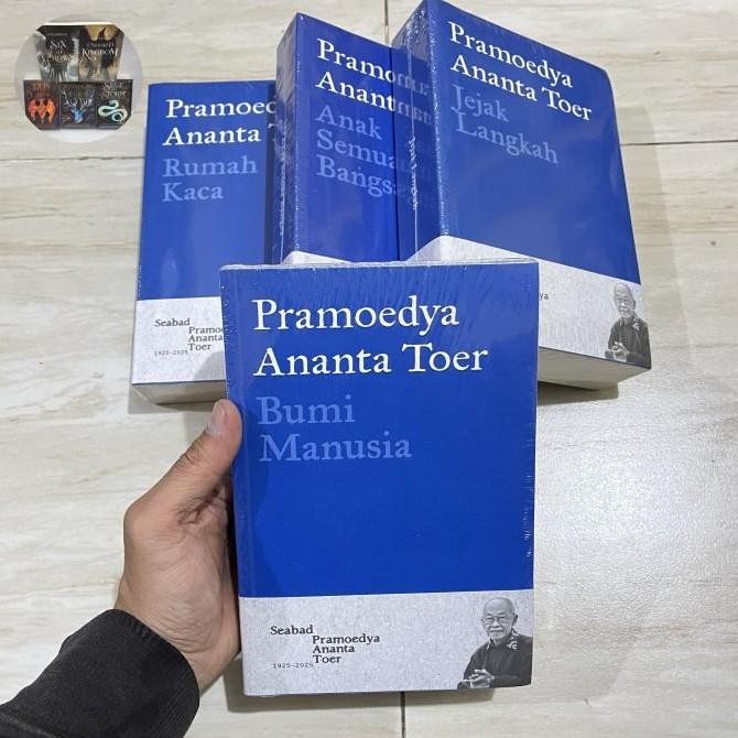 New Buku Novel Bumi Manusia (Lentera Dipantara) by Pramoedya Ananta Toer