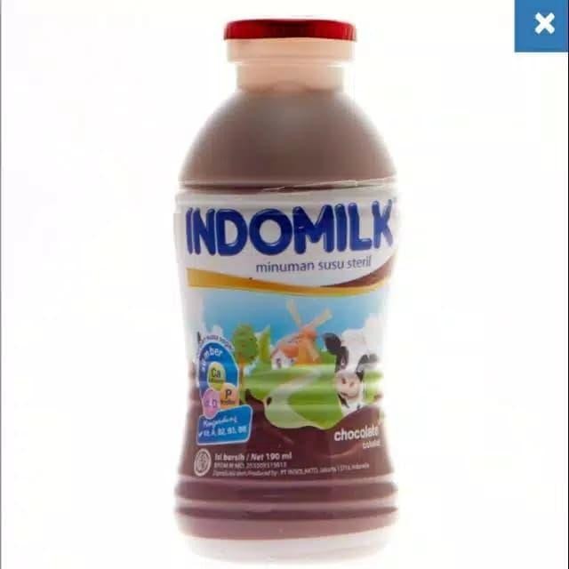 

MN Indomilk Botol Cokelat 190ml 1 dus x 24 dus