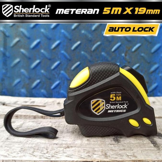 

Meteran Sherlock Auto Lock Metrics 5 Meter