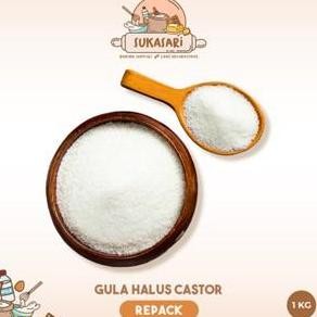 

Gula pasir butiran halus putih 1kg Castor sugar kastor
