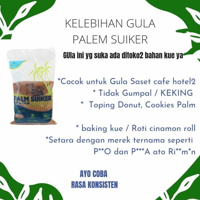 

Palm Suiker or Palm sugar or palm zuiker lebih kering 1kg