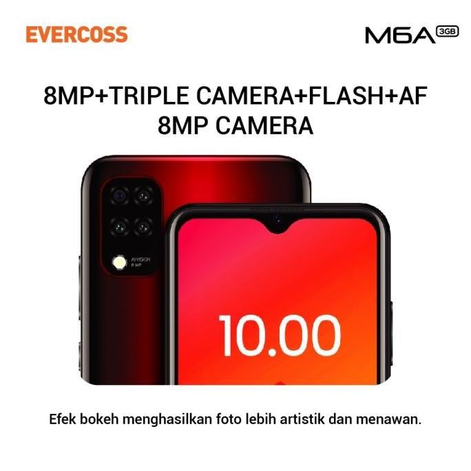 EVERCOSS M6A (3GB) - RAM 3GB / ROM 16GB