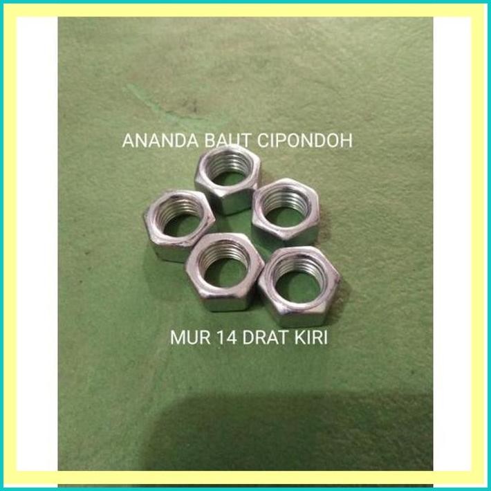 Promo Xtra Mur 14 Drat Kiri Isi 10 Pc Kunci 14 Untuk Mur Spion Tg-342
