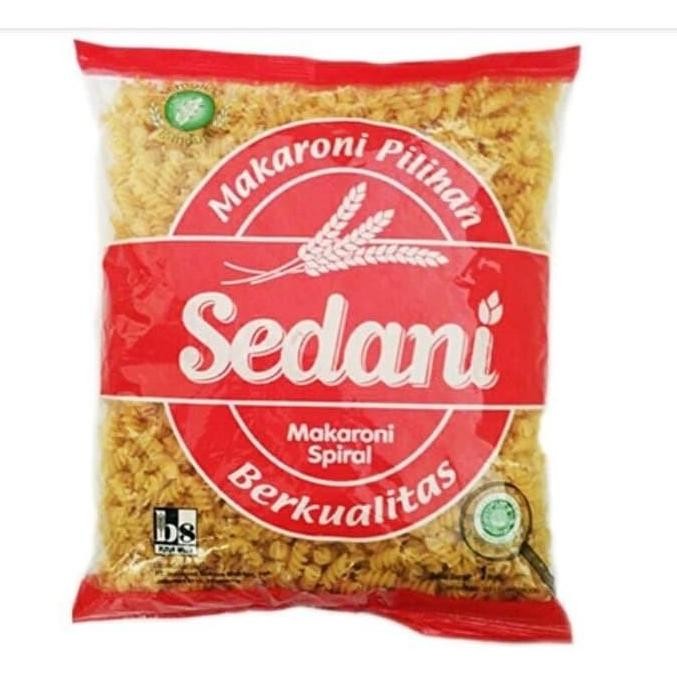 

Sedani Macaroni Bentuk Spiral / Pipa / Kerang [1 Kg]