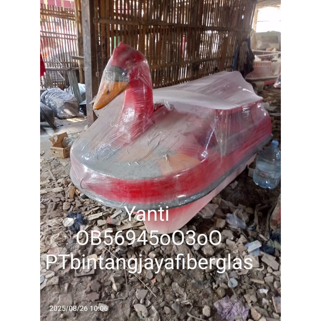 sepeda air bebek mini,perahu fiber atau sampan dayung,bebek bebekan goes,hiyu jumbo-kano duble bahan