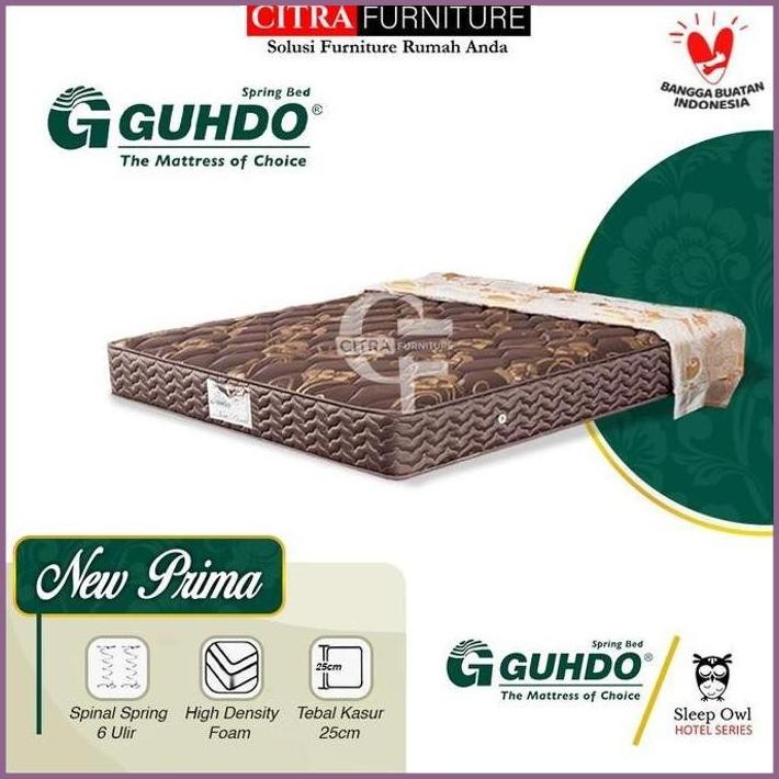 READY GUHDO SPRINGBED NEW PRIMA 90X200X25 - HANYA MATRAS | GUDHO SPRING BED TERBARU