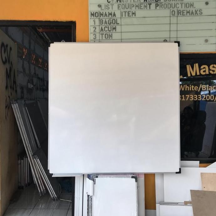

whiteboard gantung 120x120
