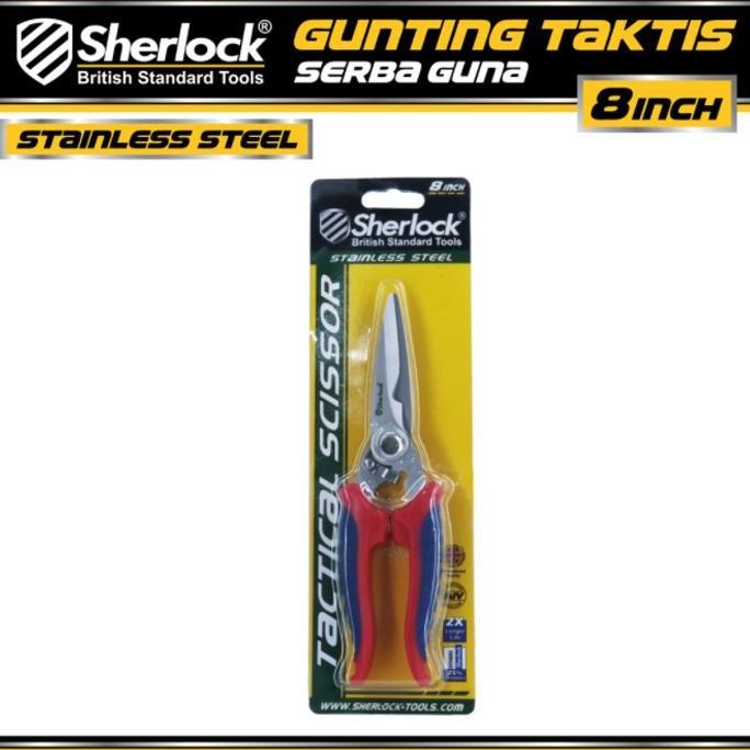 

Gunting Taktis 8 inch Sherlock Gunting Serba Guna