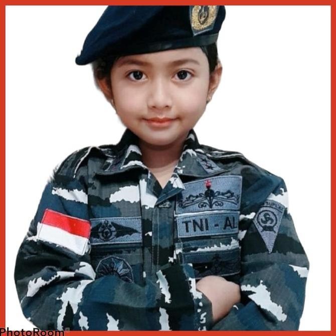 Baju Loreng Tni Al Baju Tentara Angkatan Laut Loreng Kostum Tni Al
