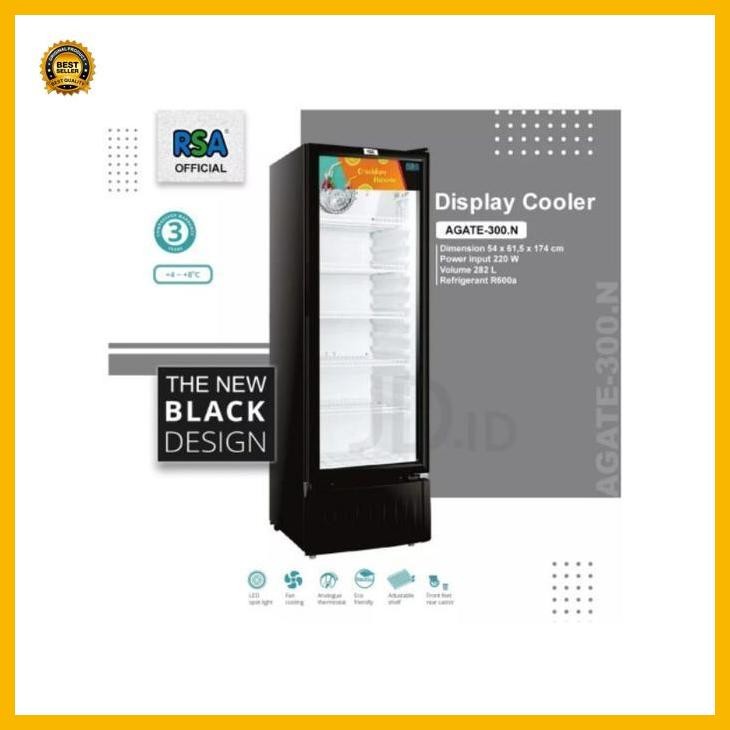 (Terbaru) Showcase Rsa Agate300N 282Liter Showcase Rsa Agate 300 N 282L Agate300 Bestseller