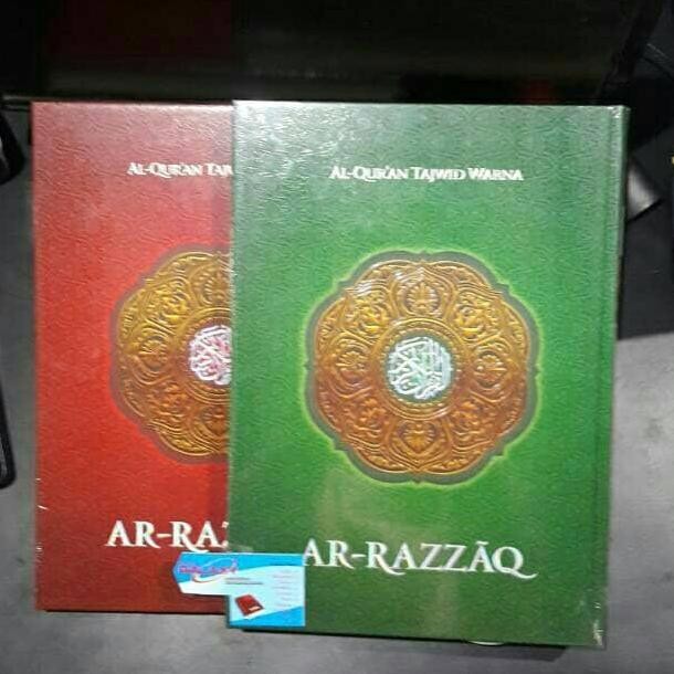 Al Quran Lansia Manula Super Besar Jumbo Ar Razzaq Tajwid