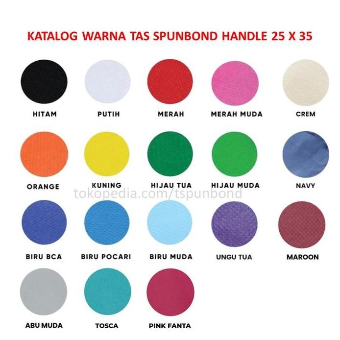 

Best Goodie Bag Spunbond Handle Lusinan 25X35 / Tas Belanja Press