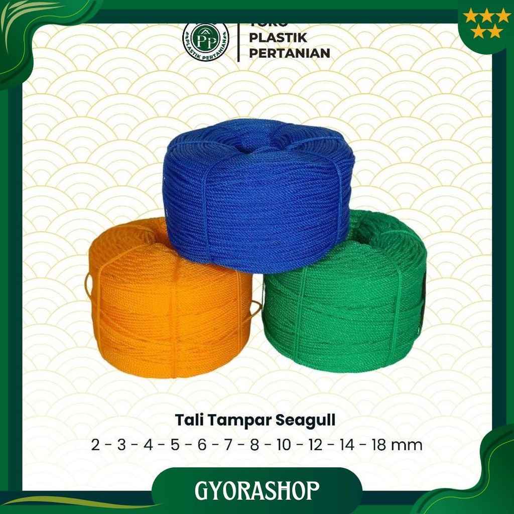 

Tali Tampar Ukuran 5 Mm Panjang 220 Meter Cod