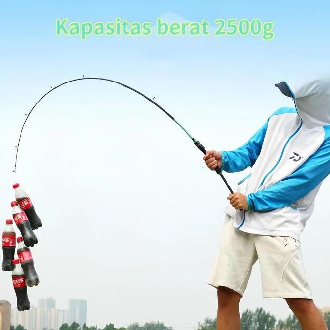 DAIWA Rod Casting Rod Spinning Rod Fishing BC Rod Jigging Joran Pancing Sea Fishing Pole Portable Ba