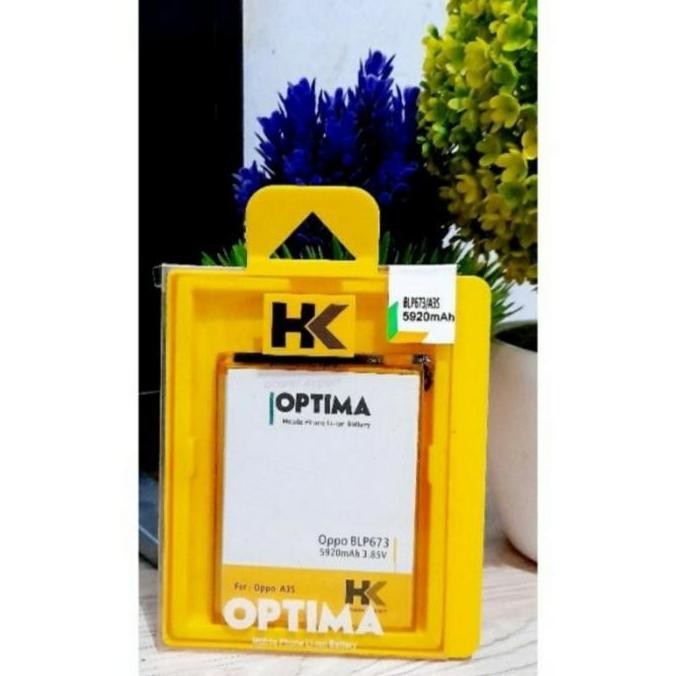 Batre Baterai Batrai Battery HK Optima BLP673 Oppo A3S BLP 673 BLP-673