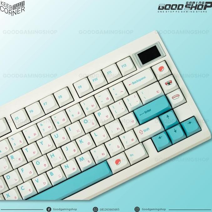 KC Sushi Hiragana XDA Profile 134 Keys-  Keycap Set