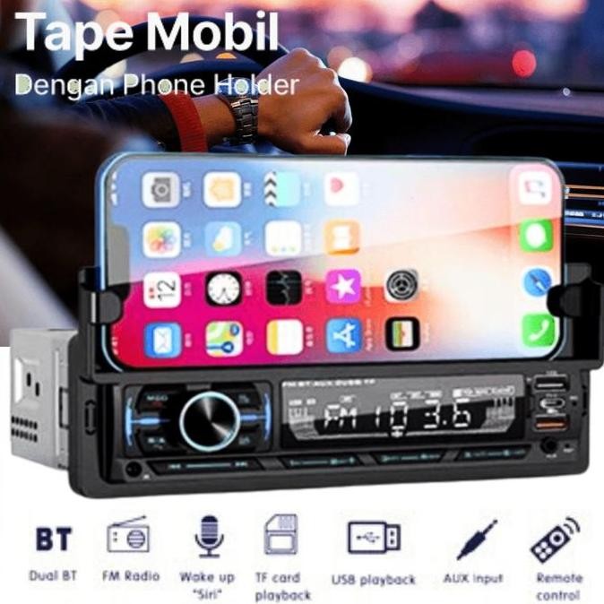 Promo COD Taffware Tape Mobil Audio Bluetooth MP3 Player USB ISO 60W Carry Pickup Pioneer Grandmax T