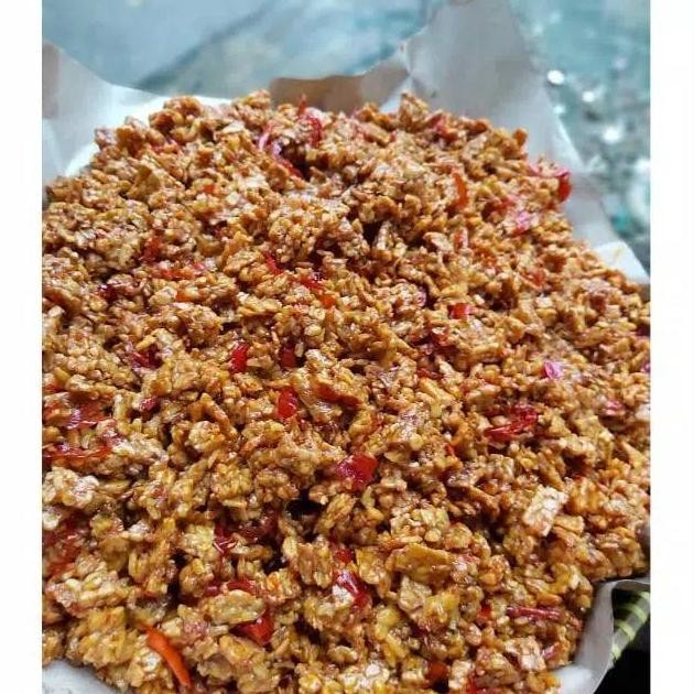 

READY STOK Kering Tempe Pedas Manis 500 Grm Siap kirim
