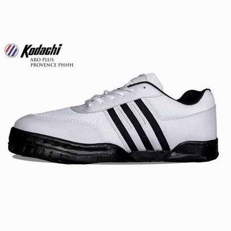 Sepatu Kodachi Aro Plus Provence Phhh ( Putih Strip Hitam) Original