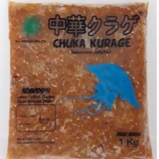 

READY STOK Chuka Kurage 1KG Gram Berbumbu / Salad ubur ubur / Jellyfish Siap kirim